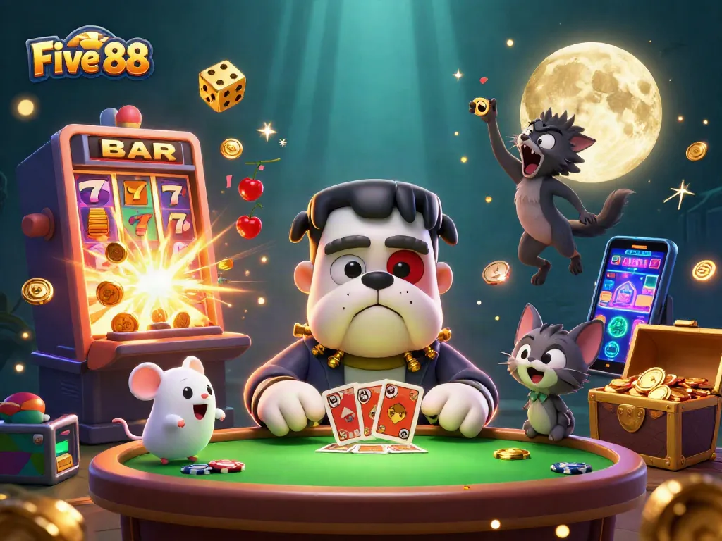Join the fun at Five 88 with exciting casino games and thrilling jackpot explosions!
