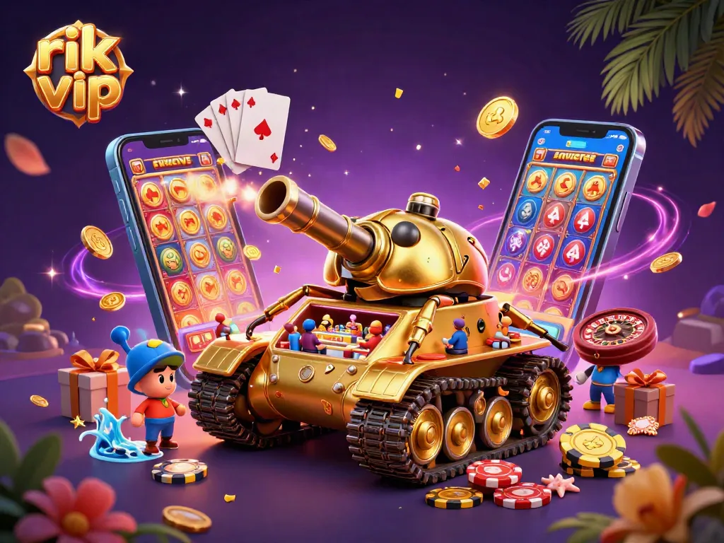 Experience engaging gameplay at rik vip with a vibrant casino scene and dynamic game elements.